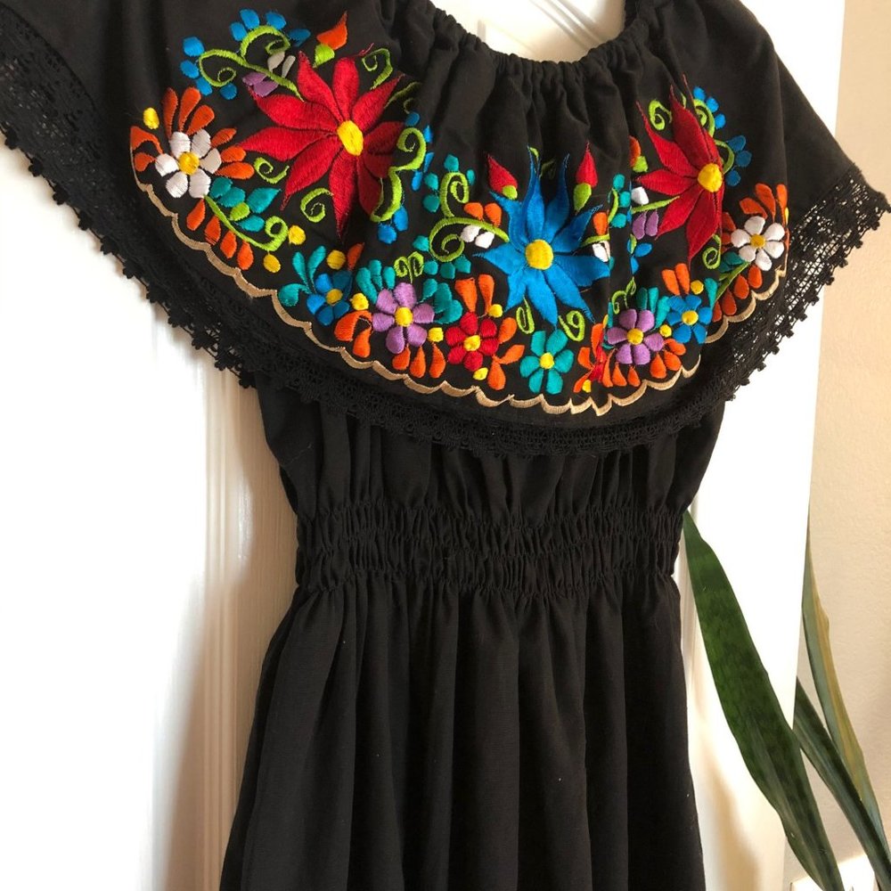Beautiful, authentic, traditional Mexican dress